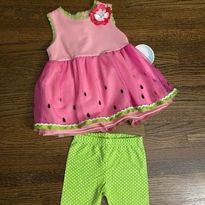 NWT Watermelon Tank & Shorts Set